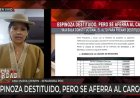 ¿Espinoza tiene su propio vocal? La sospecha por el juez que frena su destitución